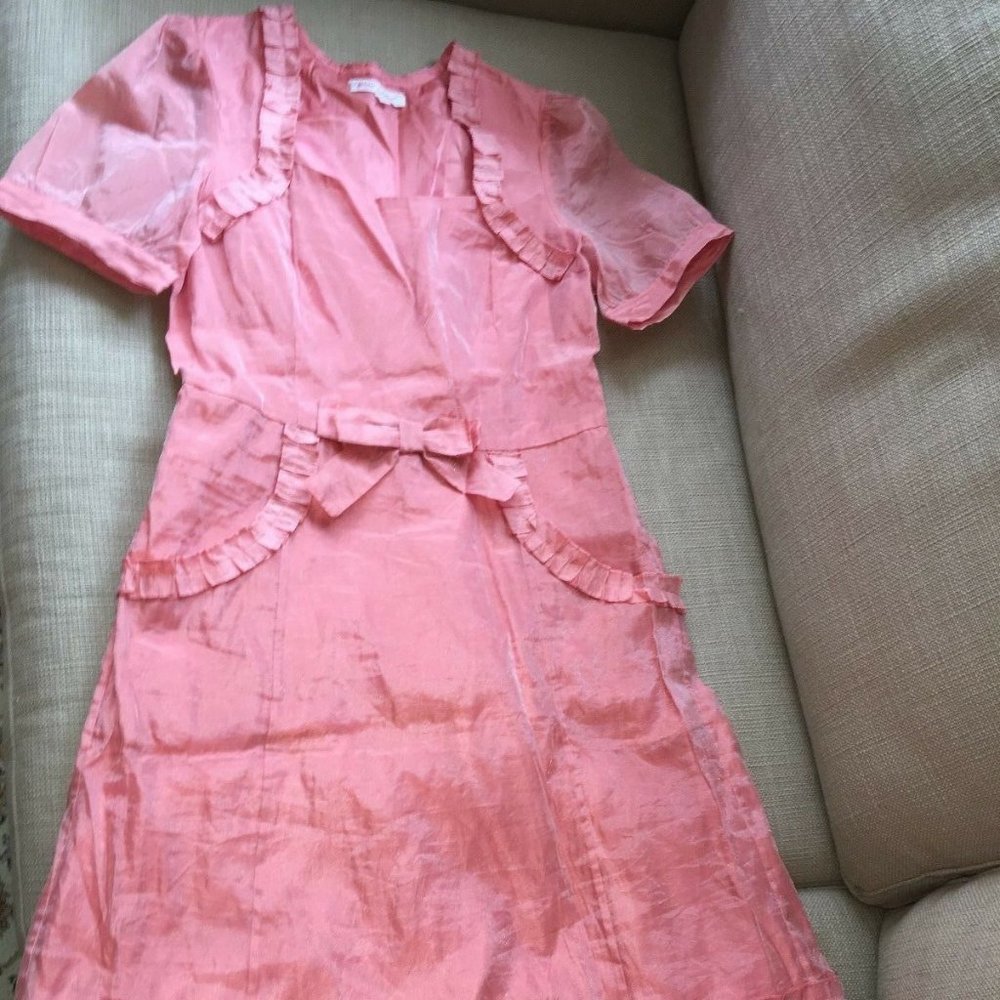 Betsey Johnson Vintage Taffeta Dress Size 8